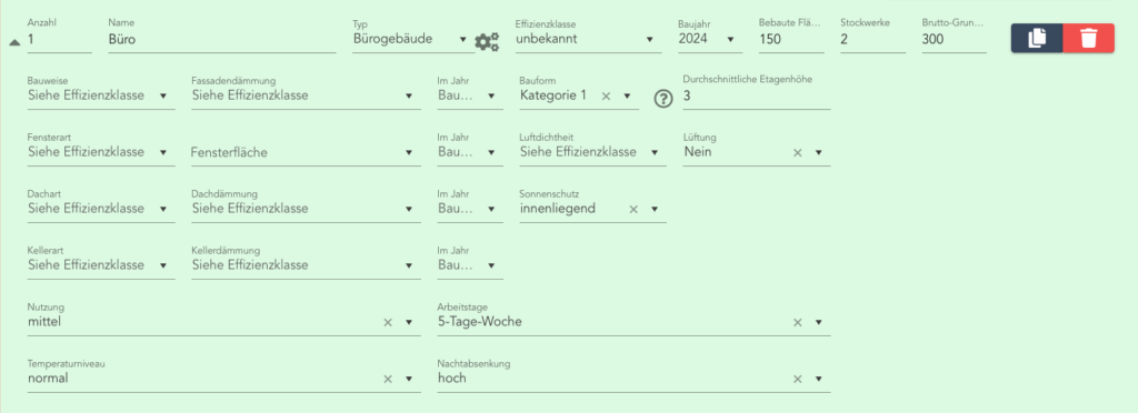 Erweiterung des KI-Modells in berta & rudi – Analyse jetzt auch für Verwaltungsgebäude und Büroflächen möglich.
