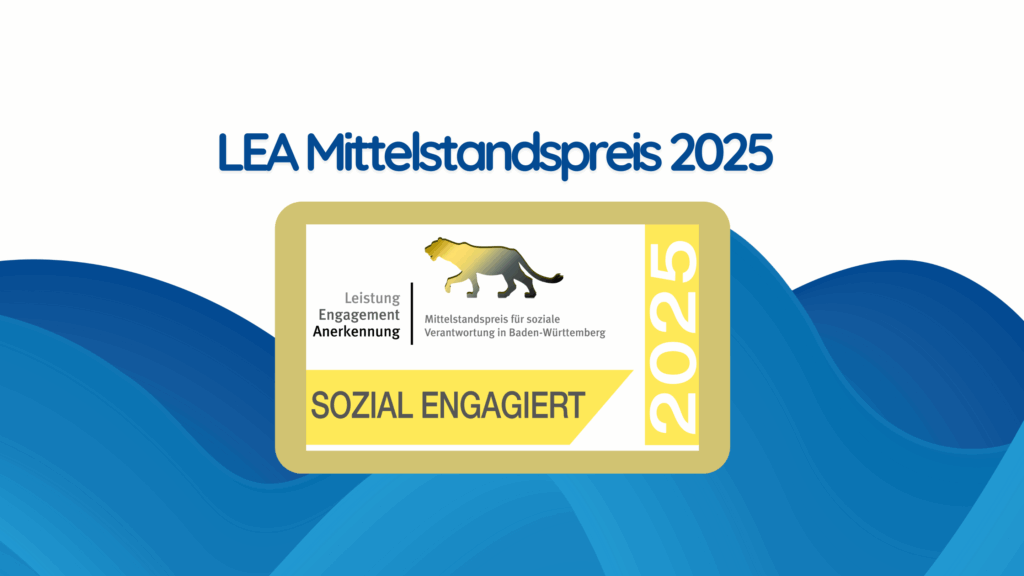 LEA Mittelstandspreis 2025 Auszeichnung DBI AG mit berta & rudi