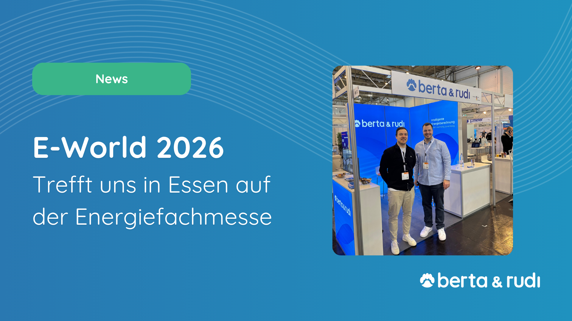 E-World Messe Essen 2026 I Aussteller berta & rudi Software zur Energiesystemplanung