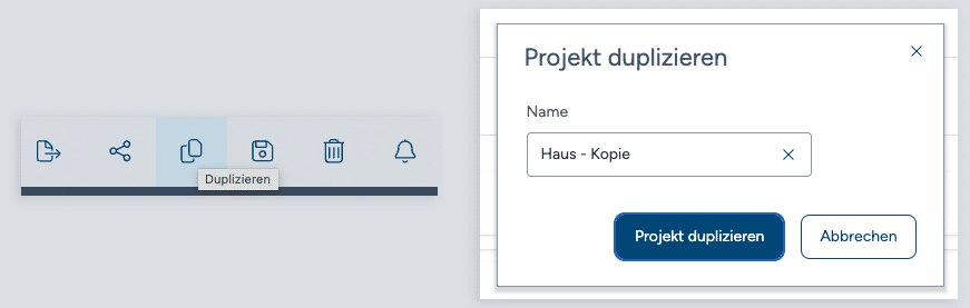 berta & rudi Projekte dublizieren