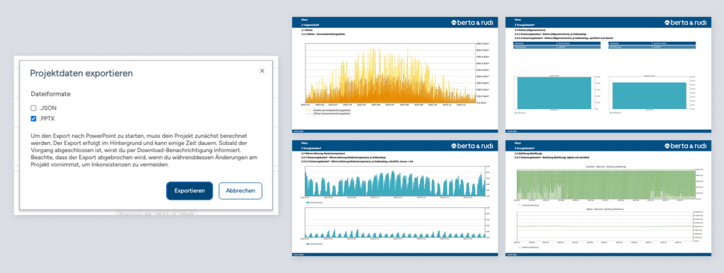 berta & rudi PowerPoint Export