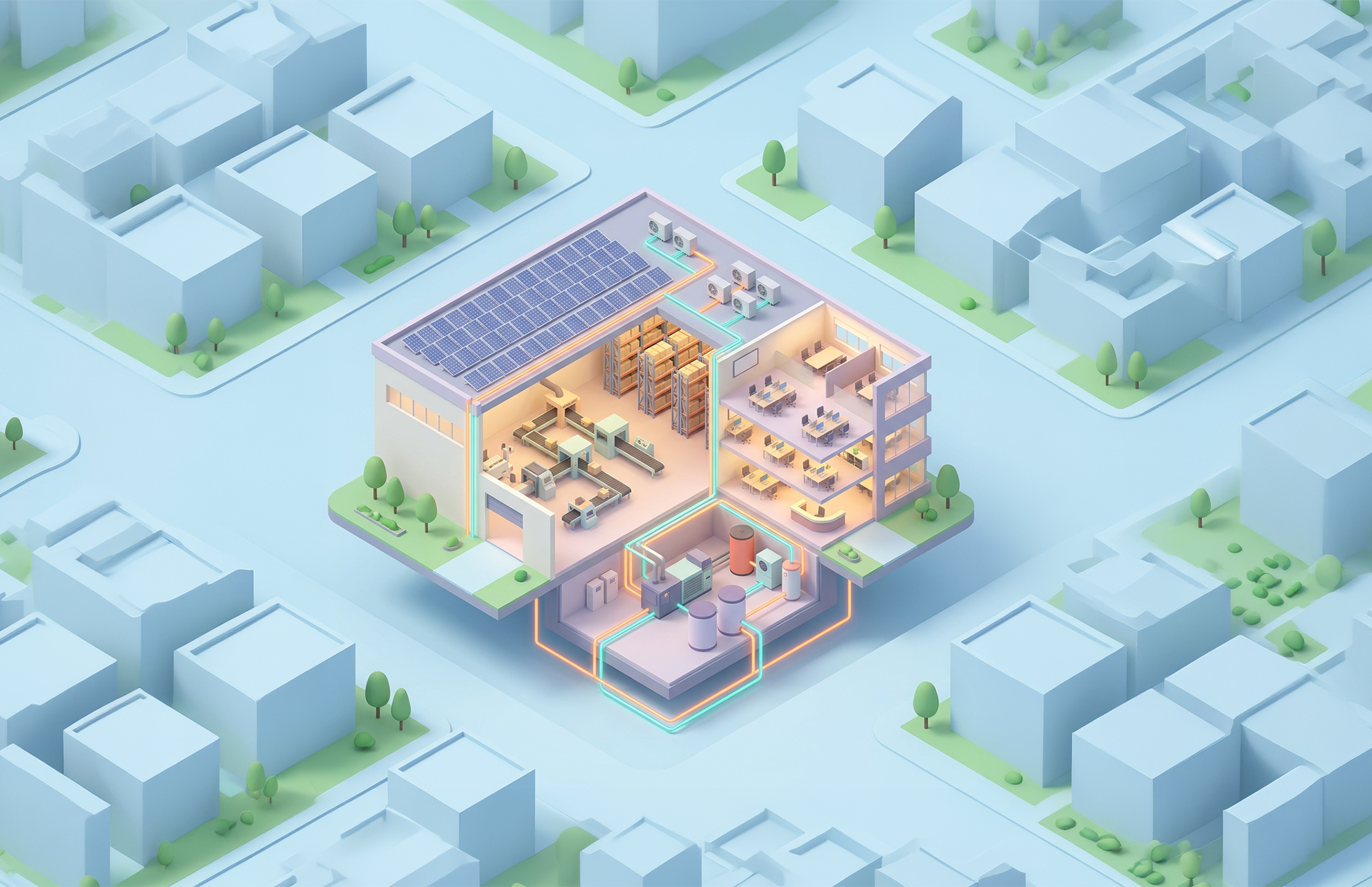 Software zur Energiesystemplanung für Industrie und Gewerbe