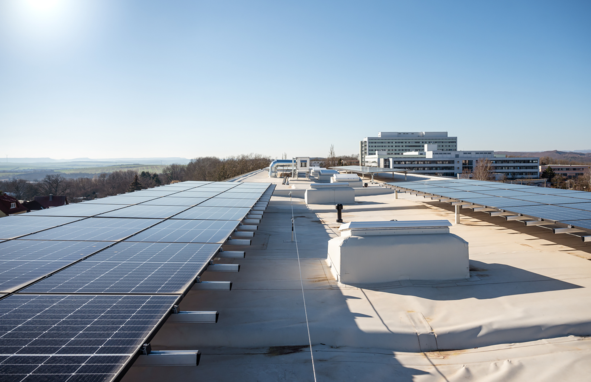 Anwender technische Energieberater von der Software berta & rudi. Photovoltaik auf dem Dach.